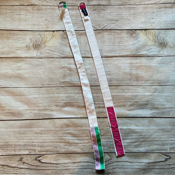 Ralph Lauren Kids Belt Set - Pink and Green - Picture 4 of 6